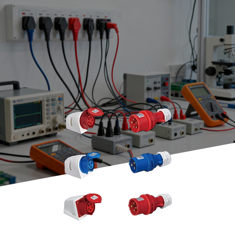 Industrial plug and controls