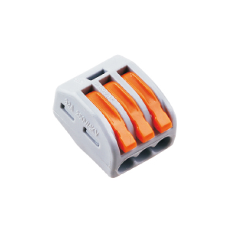 Compact splicing connector